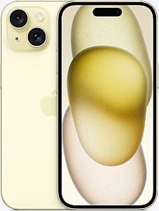 Telefon mobil Apple iPhone 15 6GB/512GB Yellow