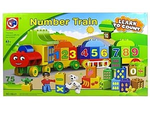 Material de numarare VLM Tren cu cifre(36251)