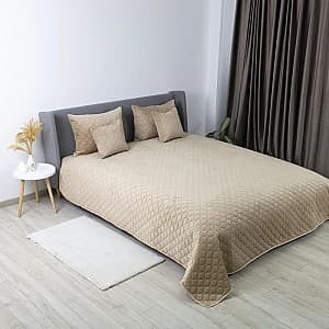 Покрывало Relaxe Home VELOUR 220x240 cm Gold Beige