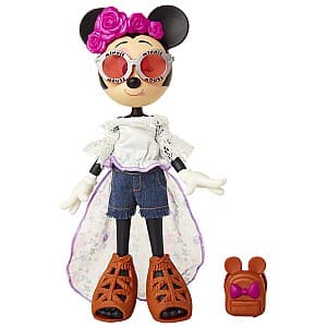 Papusa Toys outlet Minnie Mouse-Bentita cu Flori(JKMM20258)