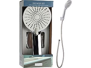 Set de duș Bathroom Solutions para, furtun inox 1.5m(49685)