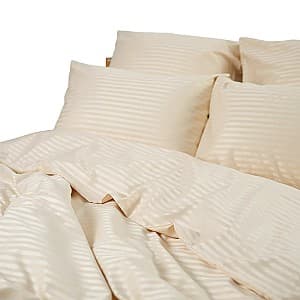 Комплект постельного белья TEP Stripe Satin 200x220 cm Champagne