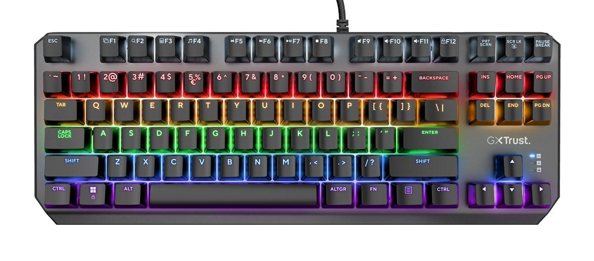Tastatura gaming Trust GXT 834 CALLAZ TKL