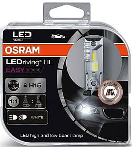 Автомобильная лампа Osram H15 LEDriving HL EASY 6500K Cool White