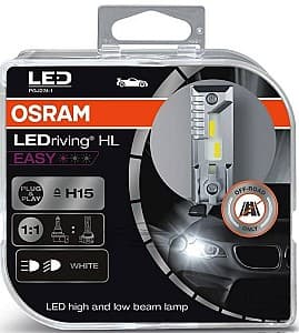 Lampa auto Osram H15 LEDriving HL EASY 6500K Cool White