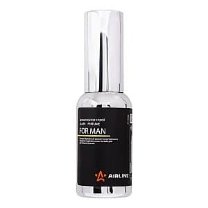 Автомобильный освежитель воздуха AIRLINE Perfume SILVER For Man AFSP262