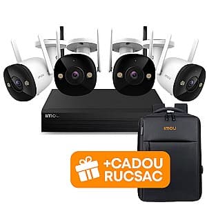 Камера видеонаблюдения Imou KIT NVR1104HS-W-S2/4-F22FEP/1HDDx1TB