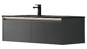 Dulap sub lavoar Orka Lisbon 110 Antracite Matt