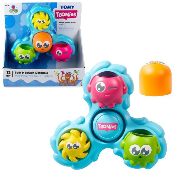 Игрушка для купания TOMY Вращающиеся и плещущиеся осьминоги (T72820)