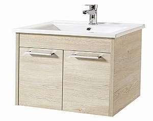 Dulap sub lavoar Martat Sofia 85cm Cream + lavoar