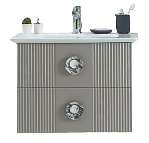 Dulap sub lavoar Martat Vanity 70cm Grey + lavoar