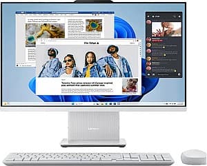 Моноблок Lenovo IdeaCentre AIO 27IRH9 Cloud Grey (F0HM00CQRK)
