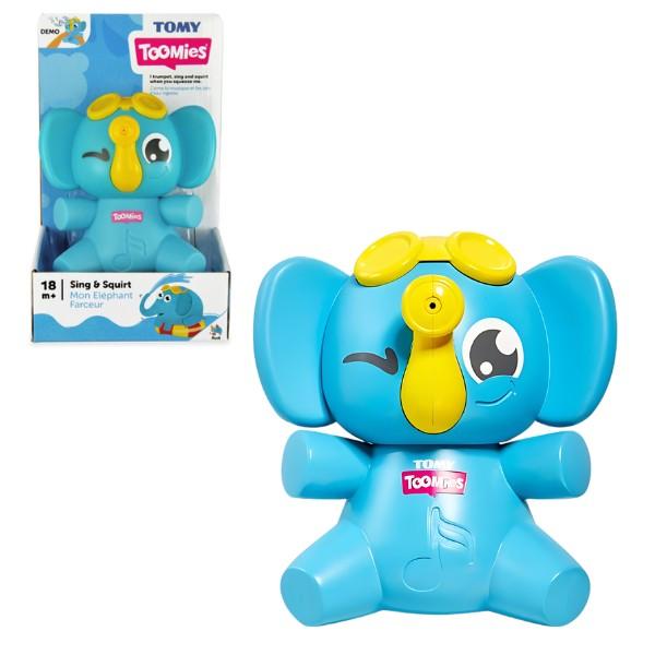 Jucărie pentru apă și baie TOMY Elefantul cântă şi stropeşte T72815