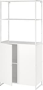 Etajera IKEA Jostein 81x44x180 Alb