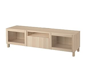 Tumba pentru televizor IKEA Besta antique oak / Lappviken / Stubbarp