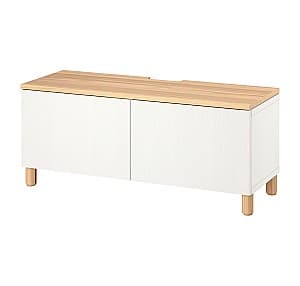 Tumba pentru televizor IKEA Besta white Timmerviken/Ullarp