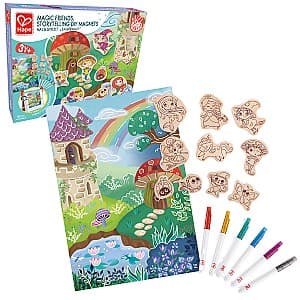 Set de jucarii Hape magnetic-Prieteni magici(E1077)