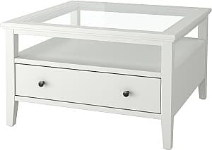 Masuta de cafea, reviste IKEA Idanas 80x80 Alb