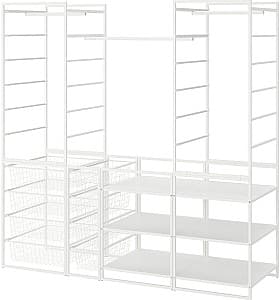 Etajera IKEA Jonaxel 173x51x173 Alb