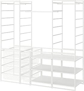 Стеллаж IKEA Jonaxel 173x51x173 Белый