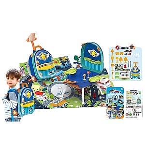 Set de jucarii Essa Toys 4 în 1 regulile de circulație  DL-9916