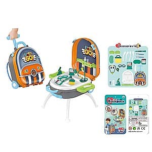 Набор игрушек Essa Toys Медицинский портативный компьютер 4 в 1 с рычажным механизмом DL-9917