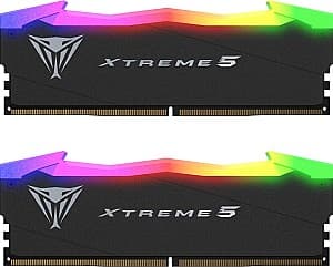 Memorie operativa RAM PATRIOT VIPER XTREME 5 RGB 32GB (2x16GB) DDR5-7600 (PVXR532G76C36K)