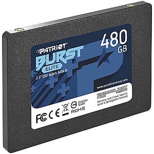 SSD накопитель PATRIOT Burst Elite 480GB (PBE480GS25SSDR)