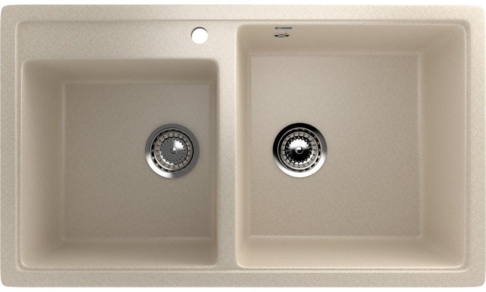 Кухонная мойка ULGRAN U-200-328 Бежевый