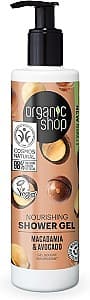 Гели для душа Organic Shop Macadamia and Avocado