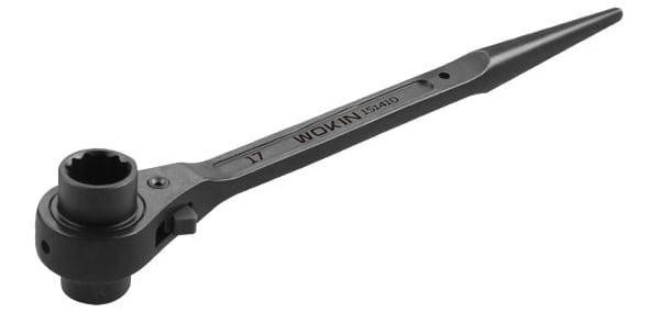 Трещотка Wokin с двойной головкой 17*19 мм 151410