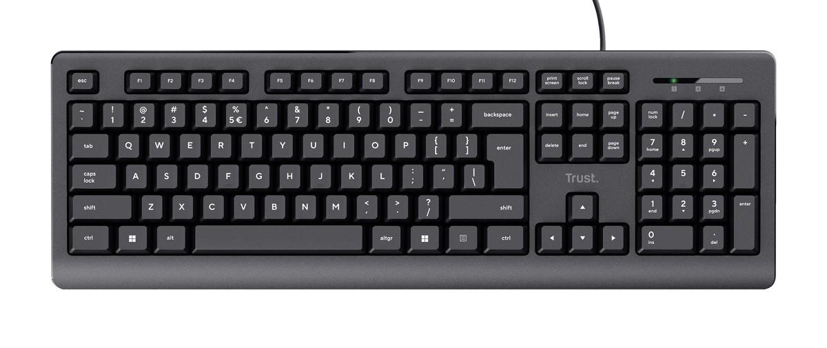 Tastatura Trust Primo Black