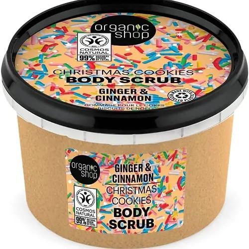 Scrub pentru corp Organic Shop Ginger and Cinnamon