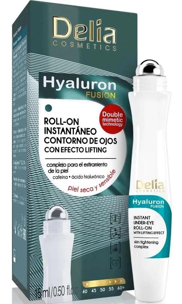 Crema pentru zona ochilor Delia Cosmetics Hyaluron Fusion