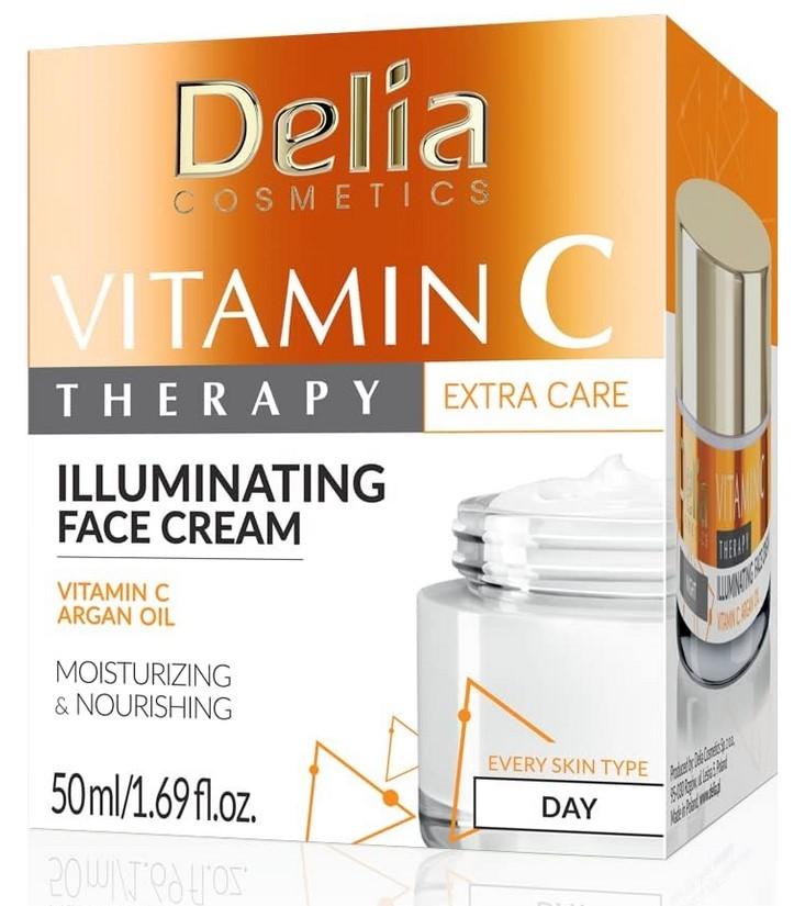 Крем для лица Delia Cosmetics Illuminating Face Cream