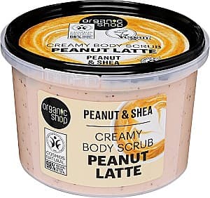 Scrub pentru corp Organic Shop Creamy Body Scrub Peanut and Shea