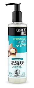 Sampon pentru par Organic Shop Moroccan Argan & Amla Nourishing