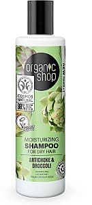 Шампунь для волос Organic Shop Moisturizing Shampoo Artichoke and Broccoli