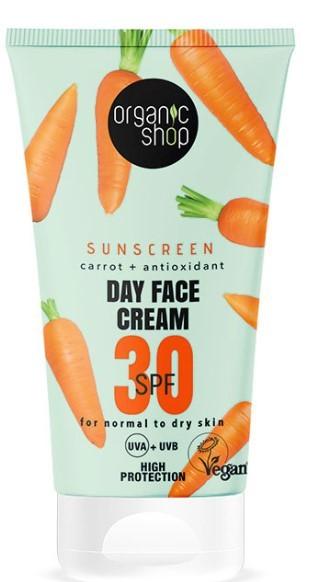 Crema de protectie solara Organic Shop Day Face Cream SPF30