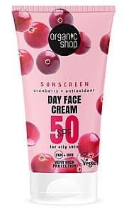 Солнцезащитный крем для тела Organic Shop Day Face Cream SPF50