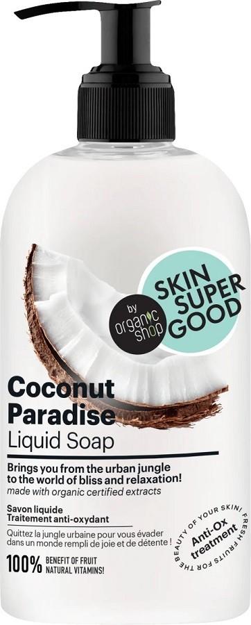 Sapun lichid pentru maini Planeta Organica Anti-Ox Cocos Paradise