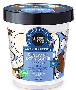 Scrub pentru corp Organic Shop Renewing Body Scrub Coconut Bite