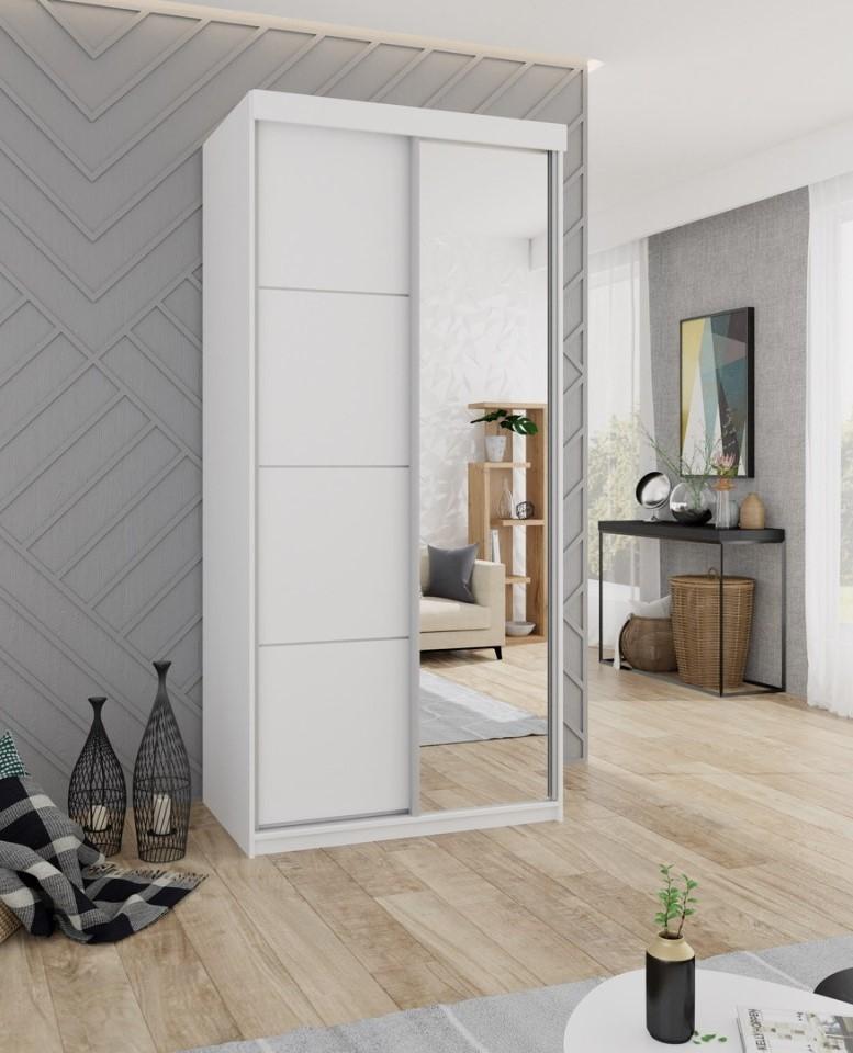 Шкаф-купе Prime Furniture Top 23 Plus 100 Белый