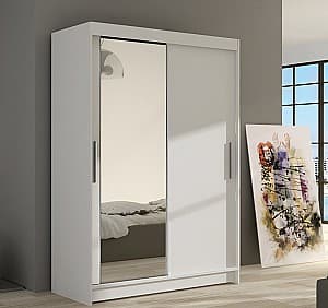 Шкаф купе Space Meble Miami VI 120x200x58 Белый Матовый