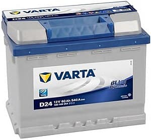 Автомобильный аккумулятор Varta Blue Dynamic D24 60Ач 540А