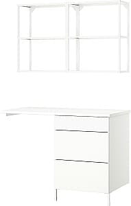 Dulap de baie IKEA Enhet 121.5x63.5x222 Alb