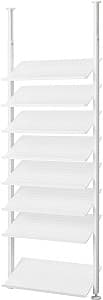 Стеллаж IKEA Elvarli 1 секция 92x36x222-350 Белый