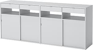 Комод IKEA Spiksmed 195x40x79 Серый