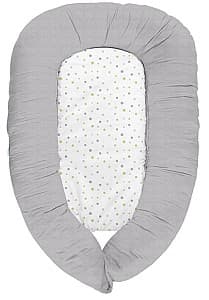 Saltea de infasat Kikka Boo Memory Dots Grey 3 in 1