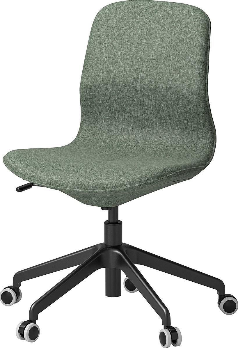 Fotoliu de birou IKEA Langfjall Gunnared Verde Gri/Negru